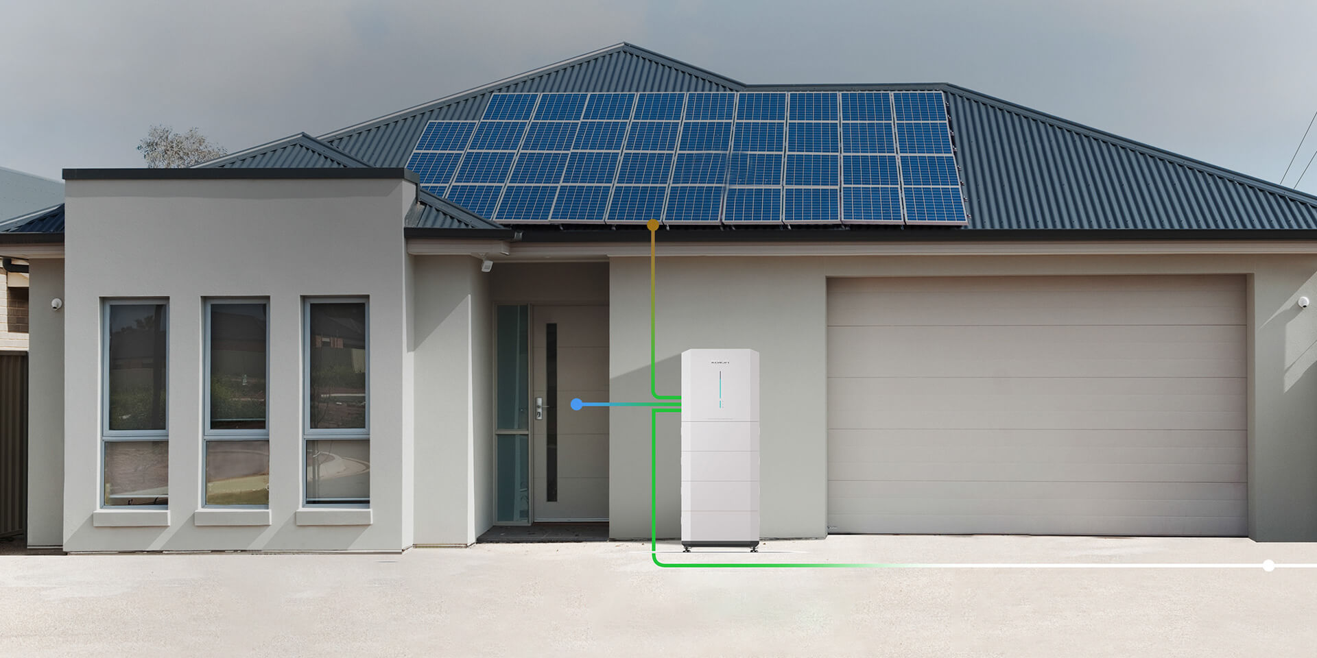 MINDEN EGYBEN 6KW-os be-ki inverter